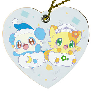 キャラレザーチャーム「キラキラハッピー★ ひらけ！ここたま」02/ピロー＆ちゃこ