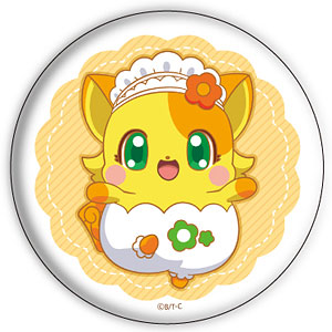 缶バッジ「キラキラハッピー★ ひらけ！ここたま」03/ちゃこ