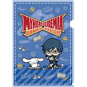 僕のヒーローアカデミア×サンリオ クリアファイル 飯田天哉・シナモロール