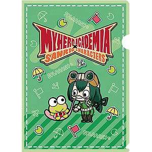 僕のヒーローアカデミア×サンリオ クリアファイル 蛙吹梅雨・けろけろけろっぴ