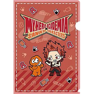 僕のヒーローアカデミア×サンリオ クリアファイル 切島鋭児郎・ウィアーダイナソアーズ