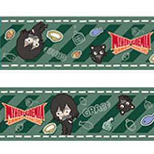 僕のヒーローアカデミア×サンリオ マスキングテープ 相澤消太・チョコキャット