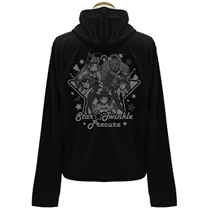スタートゥインクルプリキュア 薄手 ドライ パーカー XLサイズ ジップパーカー スタートゥインクルプリキュア 薄手 ドライ パーカー XLサイズ