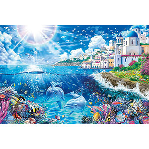 ジグソーパズル 光るパズル ラッセン モルディブ ～ワールドトラベル