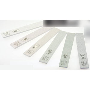 プレミアムZEBRAスティックやすり フルセット(100、150、220、400、600、800番 6種各1本入り)