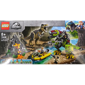 レゴ ジュラシックワールド T-レックス vs ダイノメカの戦い (75938)