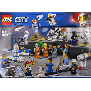レゴ シティ スペース ポート ミニフィグセットー宇宙探査隊と開発者たち (60230)