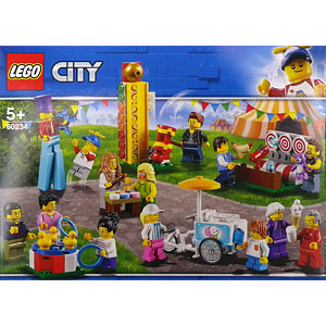 レゴ シティ タウン ミニフィグセット - 楽しいお祭り (60234)