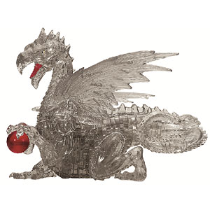 クリスタルパズル ブラック ドラゴン