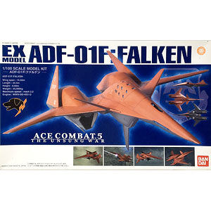 EXモデル 1/100 エースコンバット5 ADF-01 ファルケン プラモデル