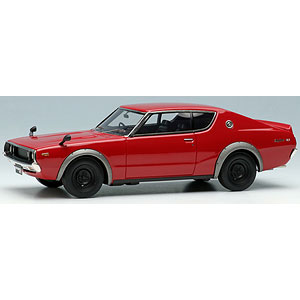 1/43 日産 スカイライン 2000 GT-R (KPGC110) 1973 シルバー[メイク