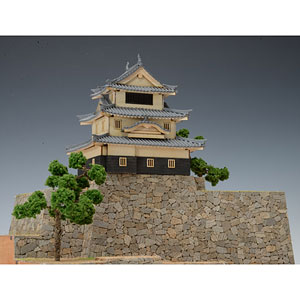 木製模型 1/150 丸亀城