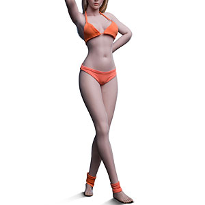 SUPER - 1/6 スーパーフレキシブル 女性シームレスボディ ペール ミドルバスト モデル体型 S32A ドール用素体(PHMB2019-S32A) TBリーグ FIGURE-050450.jpg