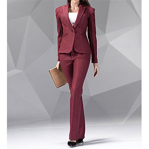 1/6 女性用アウトフィット オフィスレディ スーツ X30 パンツ Ver. A (ドール用)