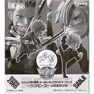 ワンピース ジャンプ50周年 ワーコレ ゾロ＆サンジ ゾロ＆チョッパー 週刊少年ジャンプ ワーコレ -ワンピース-ゾロ&チョッパー