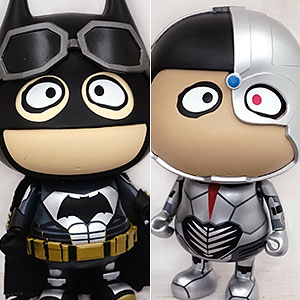 ジャスティス・リーグ (映画)4インチ バットマン ＆ サイボーグ