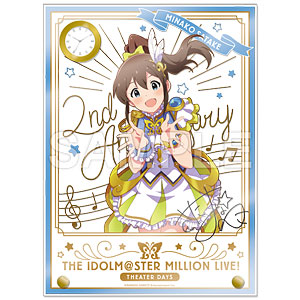アイドルマスター ミリオンライブ！ 時計付アクリルアート 佐竹美奈子 ルミエール・パピヨン ver.