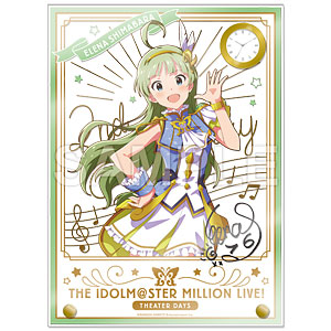 アイドルマスター ミリオンライブ！ 時計付アクリルアート 島原エレナ ルミエール・パピヨン ver.