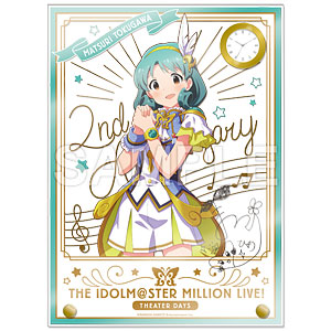アイドルマスター ミリオンライブ！ 時計付アクリルアート 徳川まつり ルミエール・パピヨン ver.