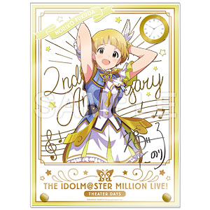 アイドルマスター ミリオンライブ！ 時計付アクリルアート 福田のり子 ルミエール・パピヨン ver.