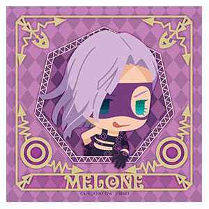 ピタパタポップ メローネ マイクロファイバーコースター ジョジョ ジョジョのピタパタポップ マイクロファイバーコースター