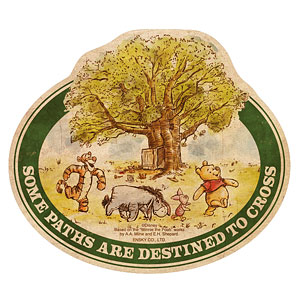 トラベルステッカー くまのプーさん(15)