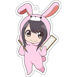 川柳少女 あにまるっこアクリルキーホルダー 七々子(うさぎ)