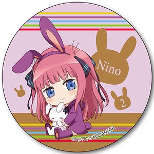ぎゅぎゅっと月見 うさみみ缶バッチ 五等分の花嫁 中野五月[ベル