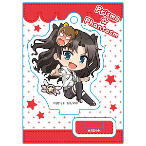 ぷかっしゅミニスタンド Fate/kaleid liner Prisma☆Illya プリズマ☆ファンタズム 全力問答無用缶蹴りver. 遠坂凛