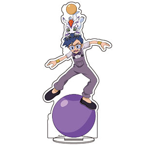 キャラアクリルフィギュア「デジモンアドベンチャー」04/城戸丈＆ゴマモン