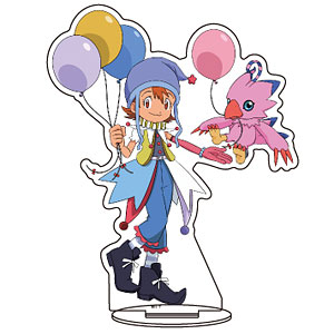キャラアクリルフィギュア「デジモンアドベンチャー」05/武之内空＆ピヨモン