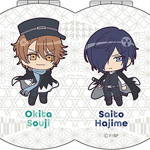 BAKUMATSUクライシス 折りたたみミラー 沖田総司＆斎藤一ver.