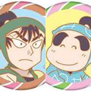 忍たま乱太郎 キャンディ風缶バッジセット 用具委員会