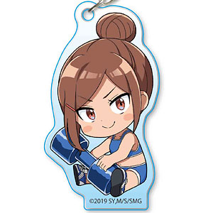 ぎゅぎゅっとアクリルキーホルダー ダンベル何キロ持てる？ 上原彩也香