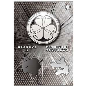 幕末Rock 合皮パスケース 井伊直弼＆徳川慶喜 シルエットver.