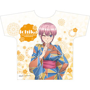五等分の花嫁 フルグラフィックTシャツ 中野二乃 浴衣ver. 五等分の花嫁 フルグラフィックTシャツ 中野 二乃 浴衣ver