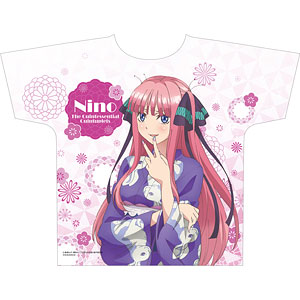 TVアニメ「五等分の花嫁」 フルグラフィックTシャツ 中野三玖
