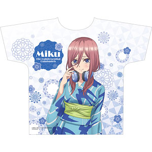 TVアニメ「五等分の花嫁」 フルグラフィックTシャツ 中野二乃
