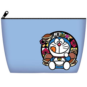 ドラえもん 切り絵シリーズ 舟形ポーチ ドラえもんA どら焼き