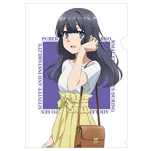 青春ブタ野郎はバニーガール先輩の夢を見ない 描き下ろしイラスト 牧之原翔子 クリアファイル