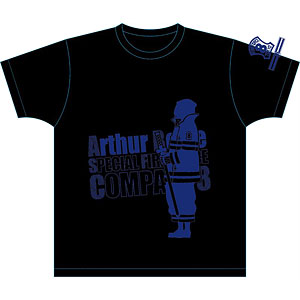 炎炎ノ消防隊 シルエットTシャツ アーサー M