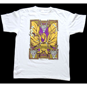 東宝怪獣Tシャツコレクション キングギドラ 白 L