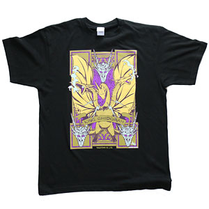 東宝怪獣Tシャツコレクション キングギドラ 黒 XL