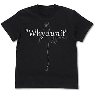 ロード・エルメロイII世の事件簿 -魔眼蒐集列車 Grace note- ロード・エルメロイII世“Whydunit” Tシャツ/BLACK-S