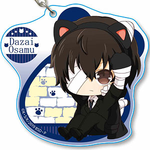 ねこかぶりちょいデカアクリルキーホルダー 文豪ストレイドッグス 泉