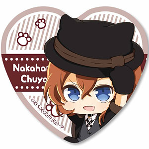 ねこかぶりハート缶バッチ 文豪ストレイドッグス フョードル・D[ベル