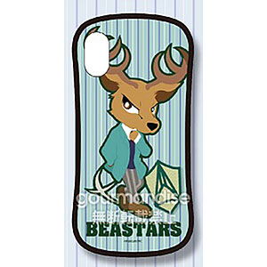 BEASTARS iPhone Xs/X 対応 ハイブリッドガラスケース ルイ (BST-02B)