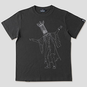 Bloodborne × TORCH TORCH/ Tシャツコレクション： 悪夢の主、ミコラーシュ インクブラック L