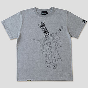 Bloodborne × TORCH TORCH/ Tシャツコレクション： 悪夢の主、ミコラーシュ ヘザーグレー L