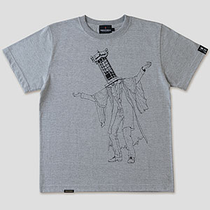 Bloodborne × TORCH TORCH/ Tシャツコレクション： 悪夢の主、ミコラーシュ ヘザーグレー XXL